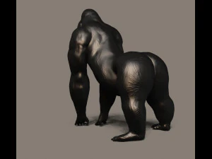 gorilla king kong 3D Print Model