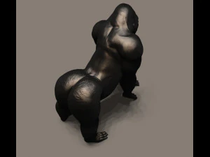 gorilla king kong 3D Print Model