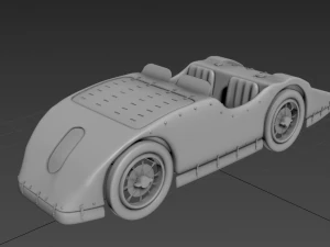 auto sportiva bugatti tipo 32 Modello 3D
