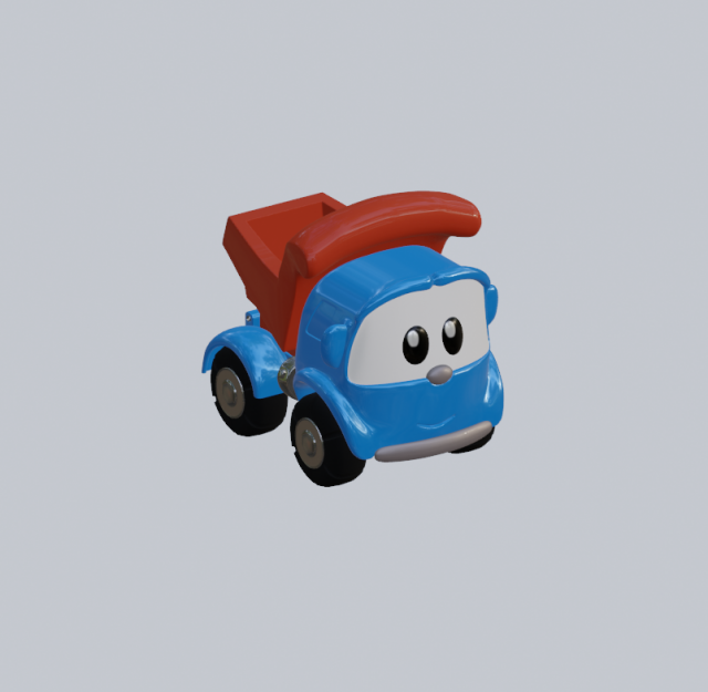 leothetruck Model 3D .c4d .max .obj .3ds .fbx .stl .blend 