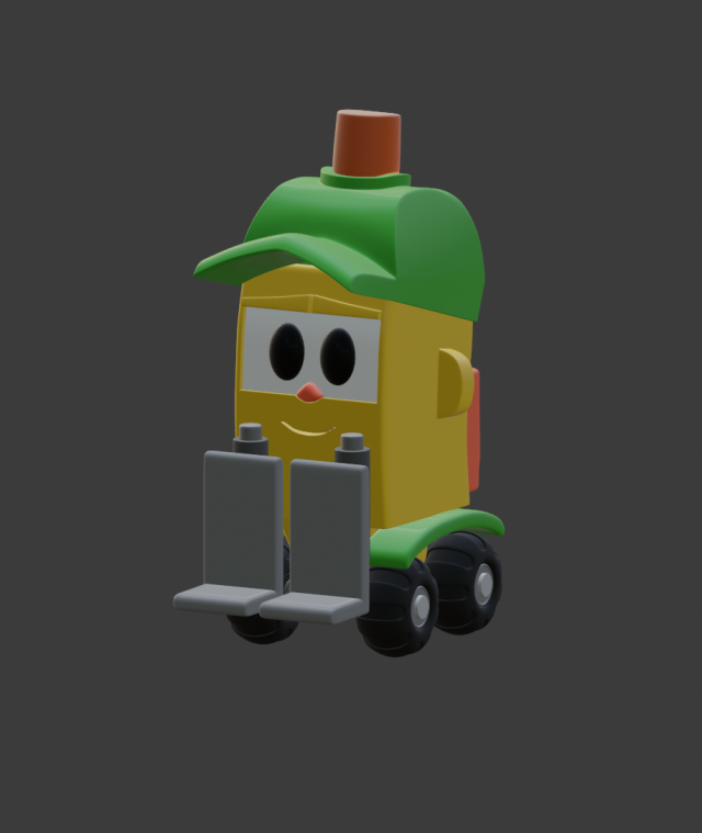 gruzikleothetruck 3D Model .c4d .max .obj .3ds .fbx .stl .blend 