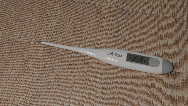 thermometer Modelo 3D .c4d .max .obj .3ds .fbx .stl .blend 