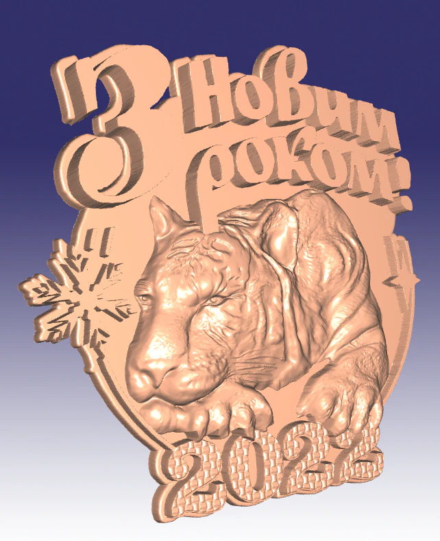 tiger ua 3D Model .c4d .max .obj .3ds .fbx .stl .blend 