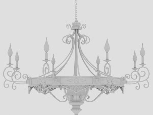 classic chandelier 3D Model