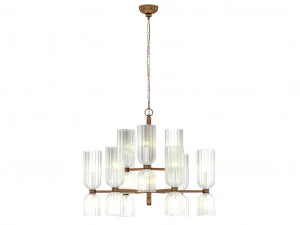 люстра асалея середня двоярусна 3D Модель