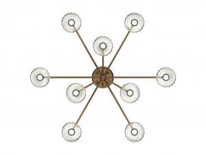 chandelier asalea medium two-tier 3D Model