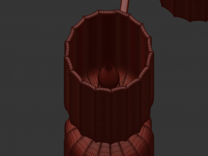 chandelier asalea medium two-tier 3Dモデル