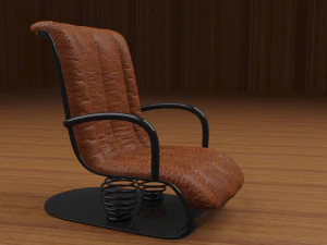 Loungesessel 3D Modell