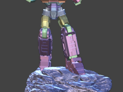 オプティマスプライム 3Dプリントモデル