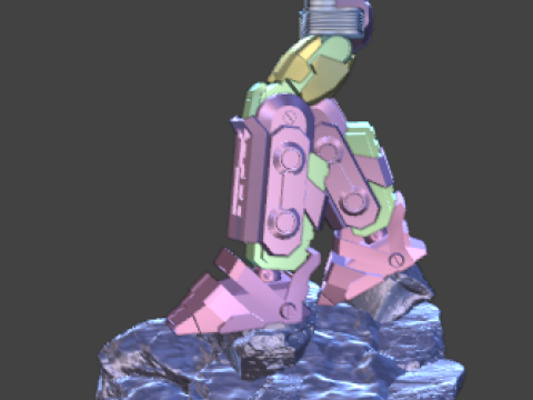 オプティマスプライム 3Dプリントモデル