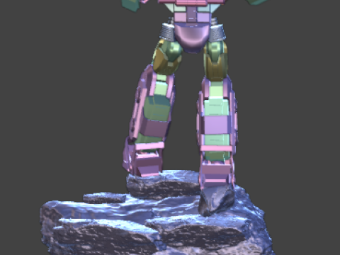 オプティマスプライム 3Dプリントモデル