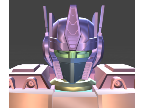 オプティマスプライム 3Dプリントモデル