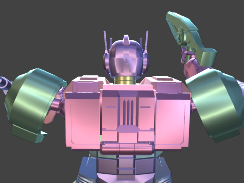 オプティマスプライム 3Dプリントモデル