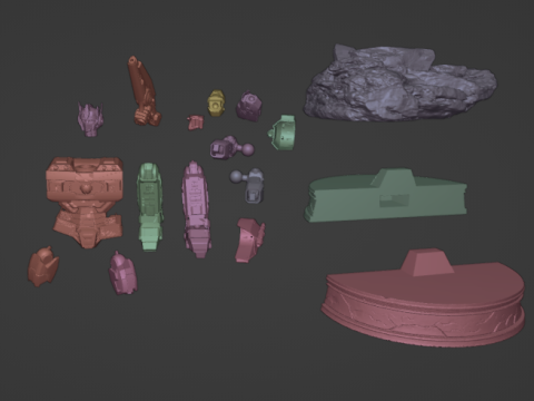 オプティマスプライム 3Dプリントモデル