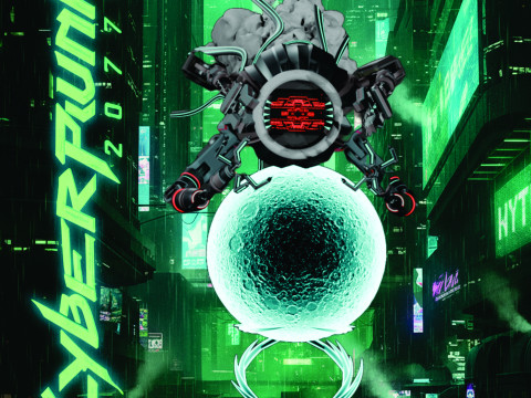 Дроїд Cyberpunk 2077 3D Принт Модель