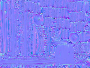 Rusty machine of the 18th century Modello 3D