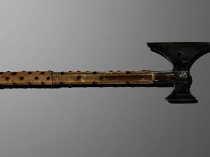 3种不同类型轴的型号 3D 模型