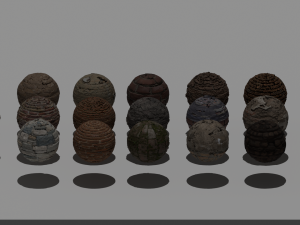 Pbr bricks texture CG 纹理