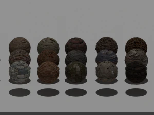 Textur der PBR-Ziegel CG Texturen