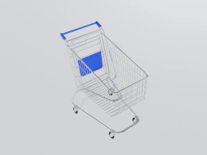shopping cart 3D Model