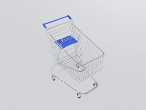 shopping cart 3D Model