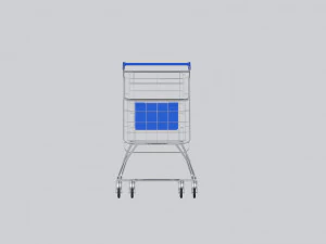 shopping cart 3D Model