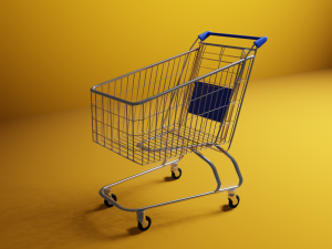shopping cart 3D Модель