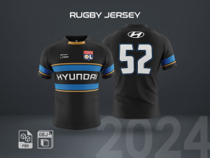 RUGBY JERSEY 3Dモデル