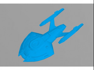 uss nova from star trek voyager 3D Print Model