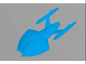 uss nova from star trek voyager 3D Print Model