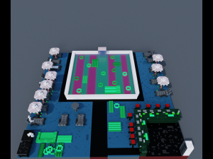 swimming pool 3D 模型