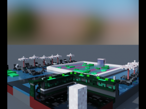swimming pool 3D 模型