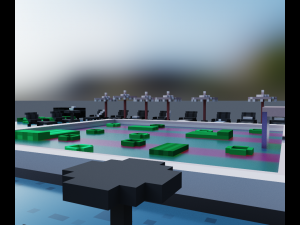 swimming pool 3D 模型