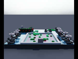 swimming pool 3D 模型