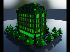 house with expensive 3D 模型