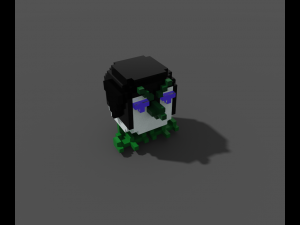 penguin Model 3D