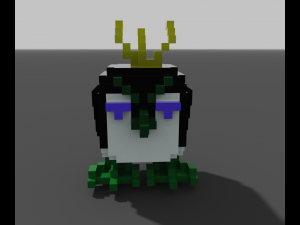 cool penguin 3D 模型