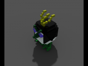 cool penguin Modelo 3D