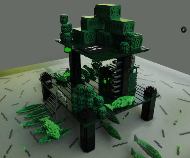 surface base 3D 模型 .c4d .max .obj .3ds .fbx .stl .blend 