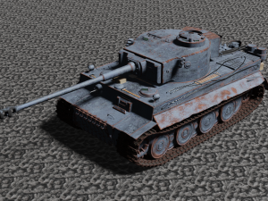 tanque 3D Model