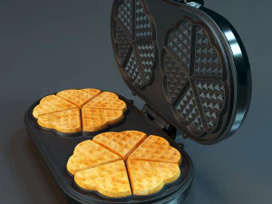 Waffle maker 3D Model