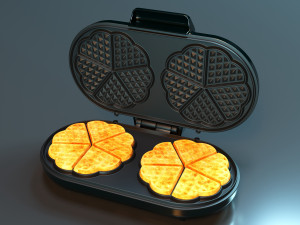 Waffle maker Modello 3D