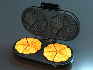 Waffle maker 3D Model