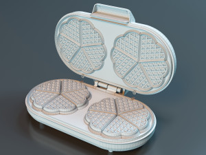 Waffle maker Modello 3D