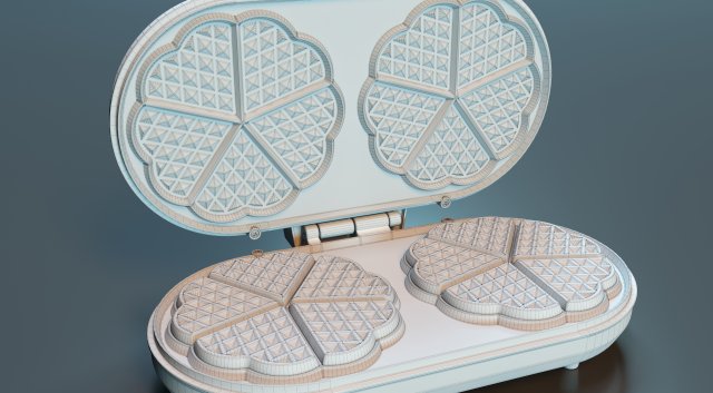 Oven for baking 3D model