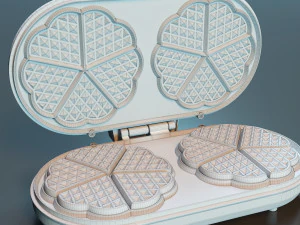Waffle maker 3D Model