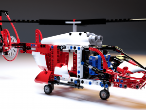 Toy helicopter 3D Model