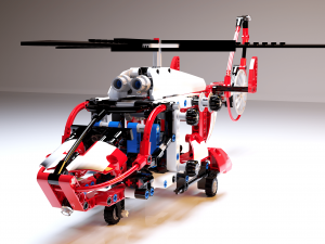 Toy helicopter 3D-Modell