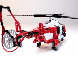 Toy helicopter 3D-Modell