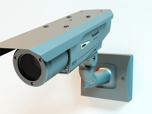 Surveillance Camera Panasonic CW380 3D Modelo 3D
